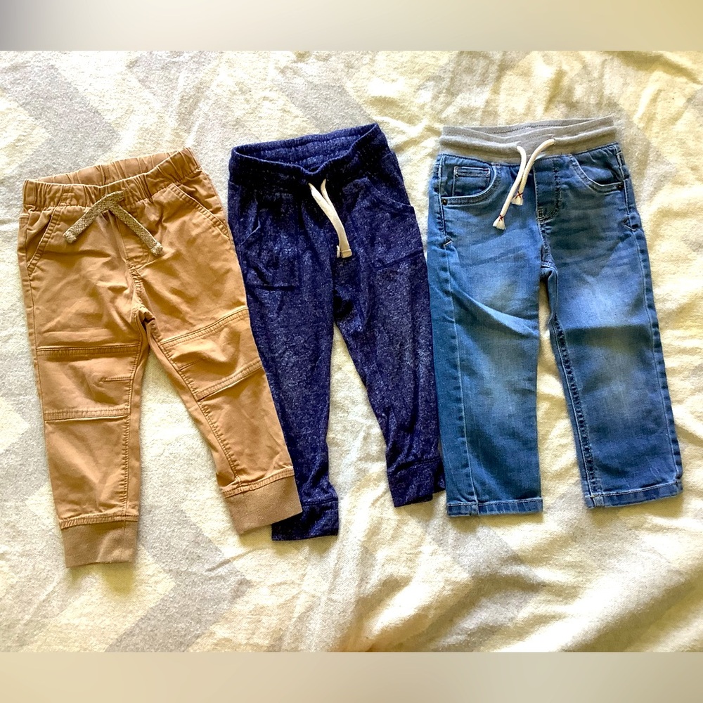 Cat & Jack 2t Boys Pants Bundle